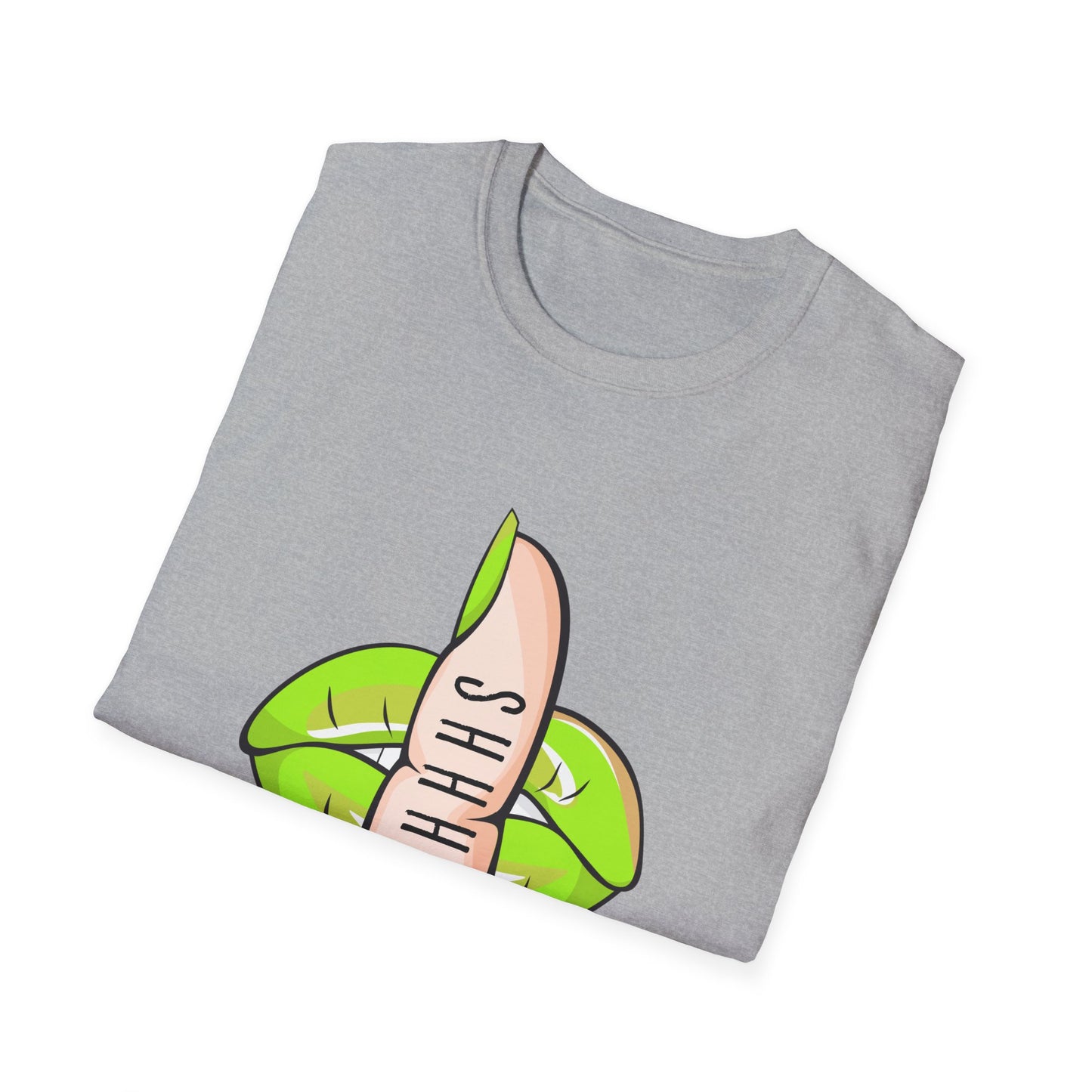 Shhhhh...I'm Reading Smut T-Shirt (Lime)