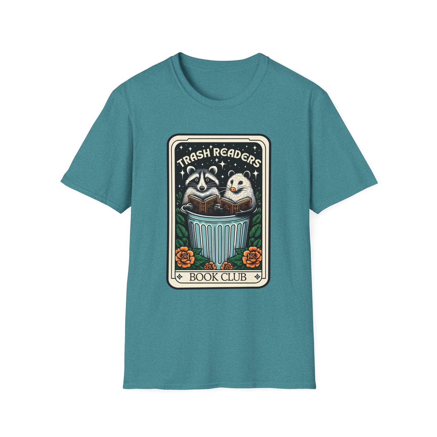 Trash Readers Book Club Tarot Card T-Shirt