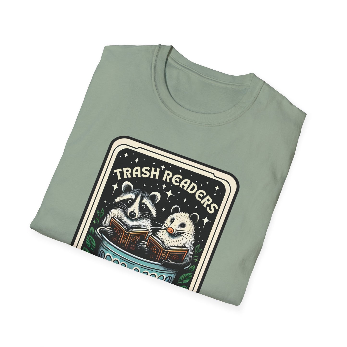 Trash Readers Book Club Tarot Card T-Shirt