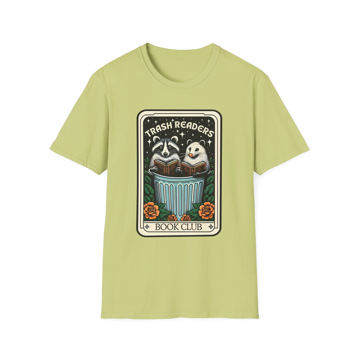 Trash Readers Book Club Tarot Card T-Shirt
