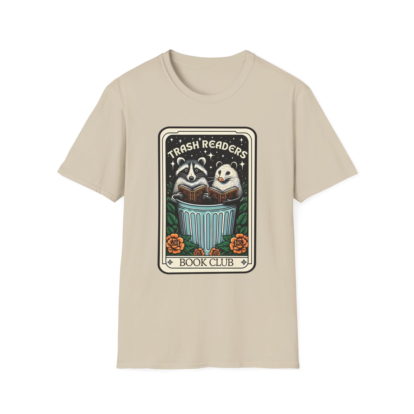 Trash Readers Book Club Tarot Card T-Shirt