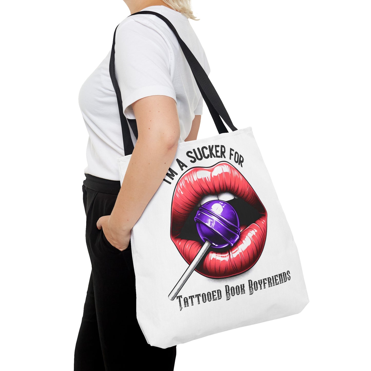 I'm A Sucker For Tattooed Book Boyfriends - Tote Bag