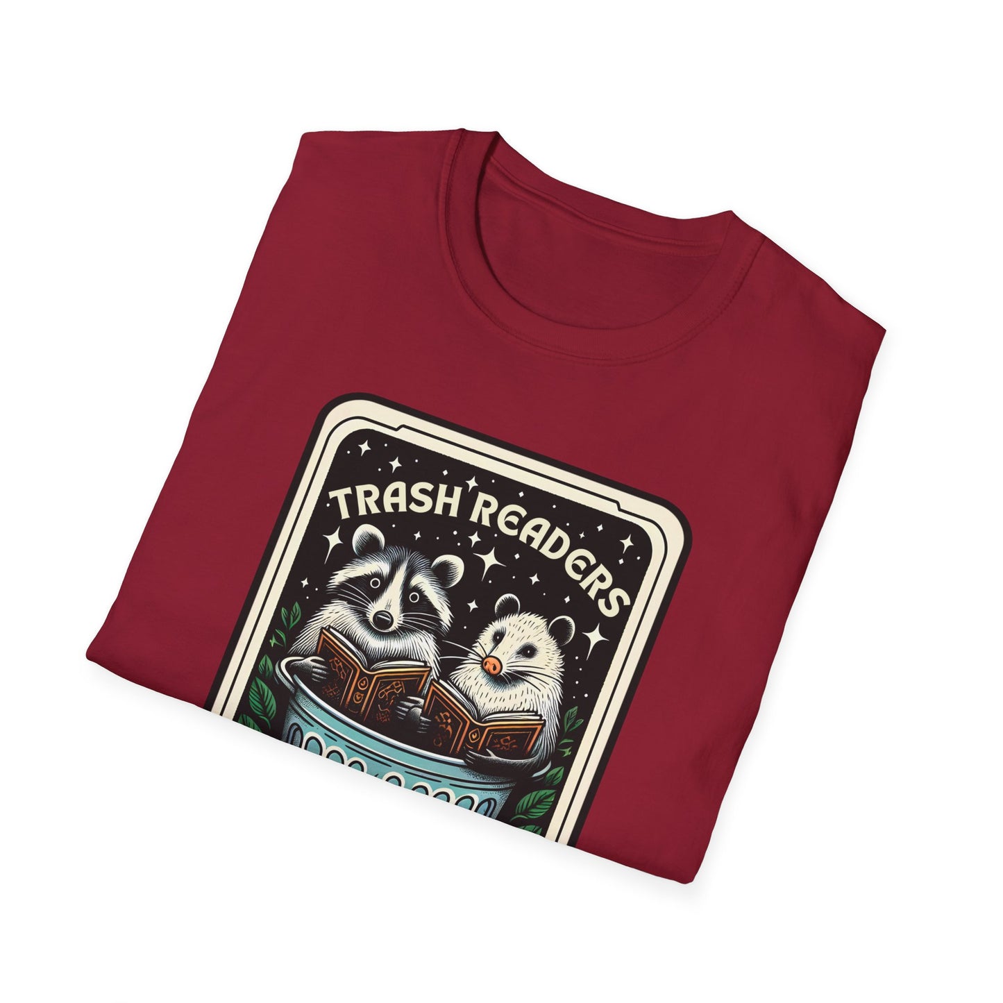 Trash Readers Book Club Tarot Card T-Shirt