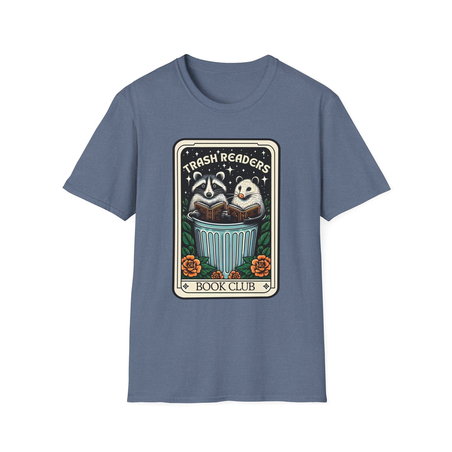 Trash Readers Book Club Tarot Card T-Shirt