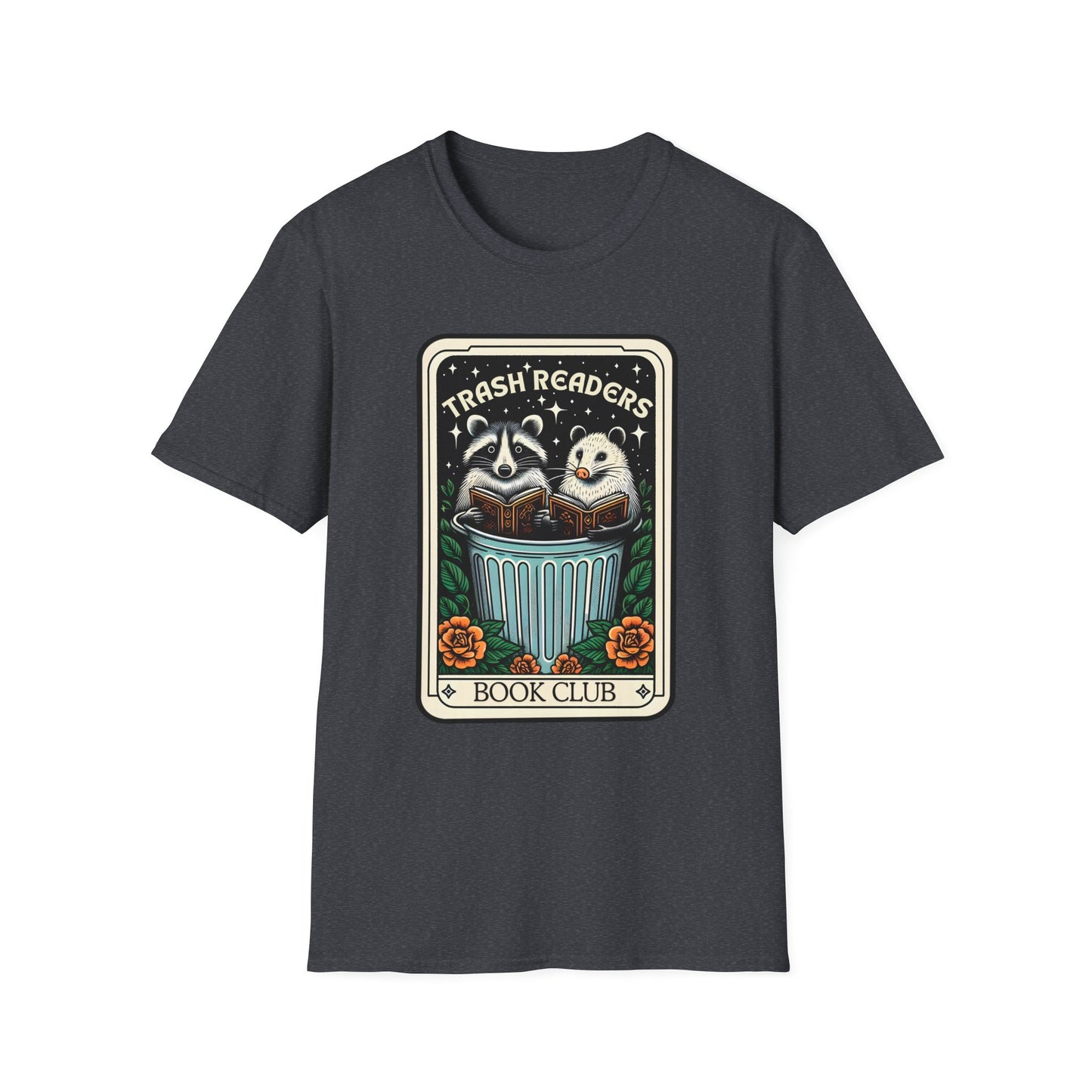 Trash Readers Book Club Tarot Card T-Shirt