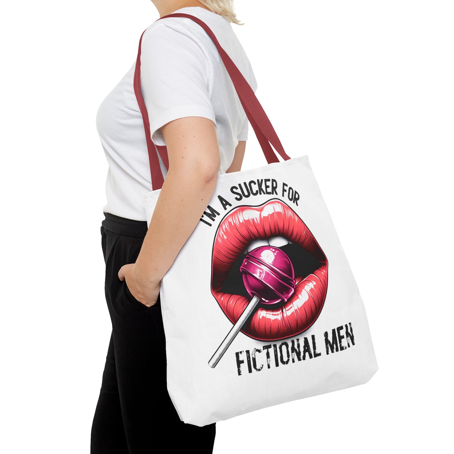 I'm A Sucker For Fictional Men - Tote Bag