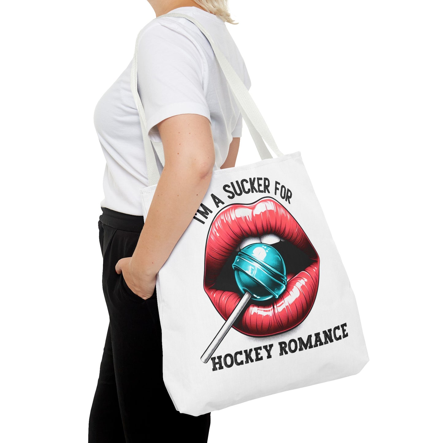 I'm A Sucker For Hockey Romance - Tote Bag