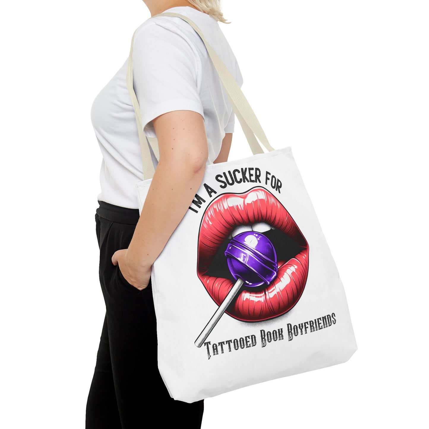 I'm A Sucker For Tattooed Book Boyfriends - Tote Bag