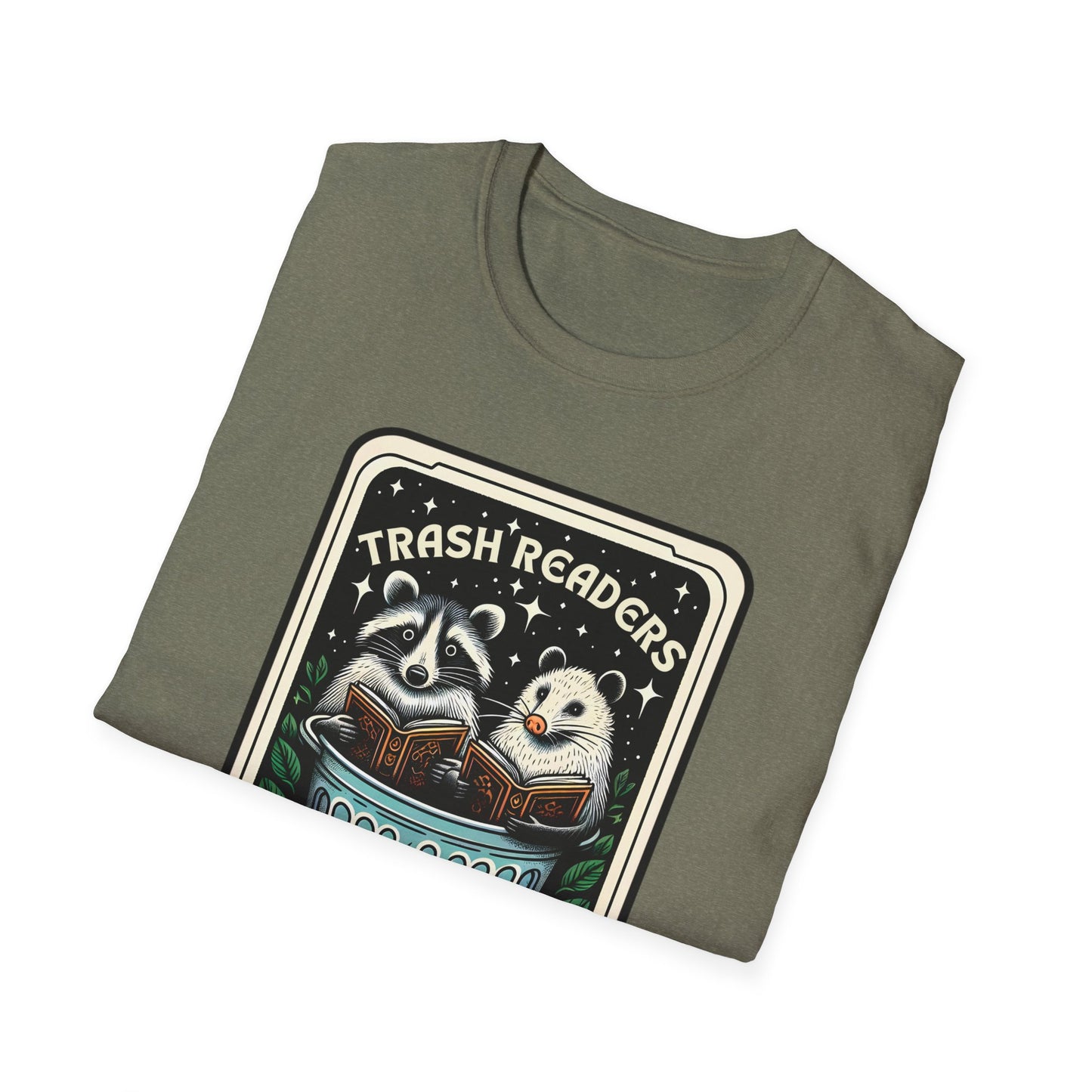 Trash Readers Book Club Tarot Card T-Shirt