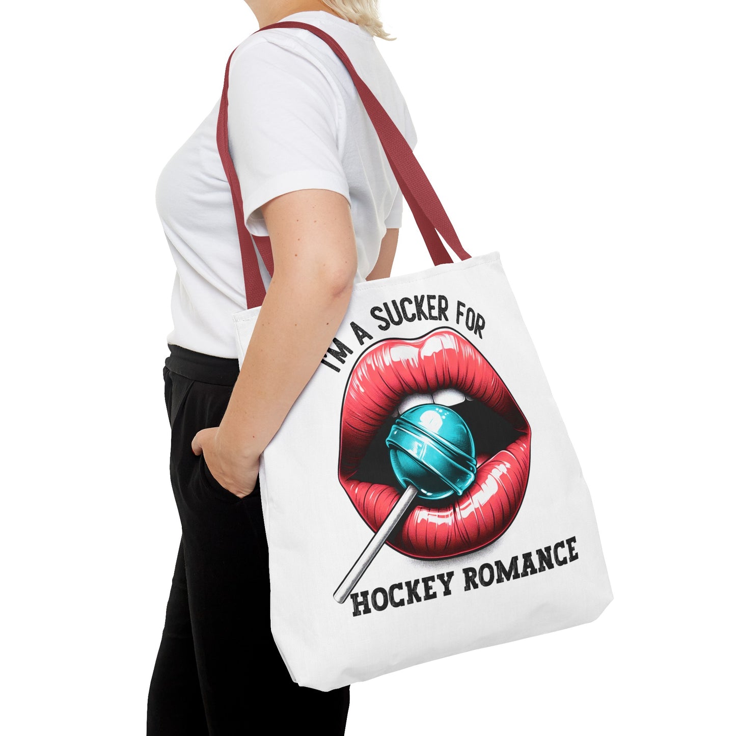 I'm A Sucker For Hockey Romance - Tote Bag