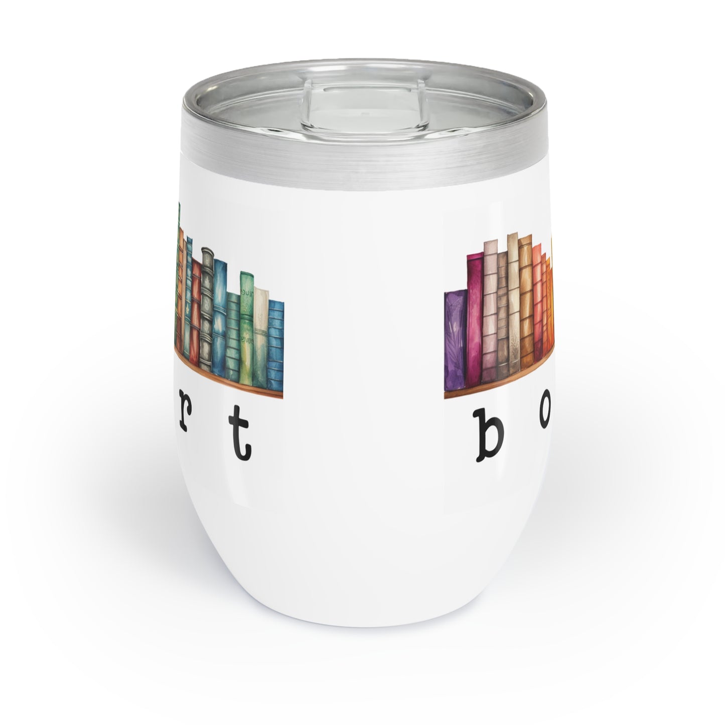 Booktrovert - Chill Wine Tumbler