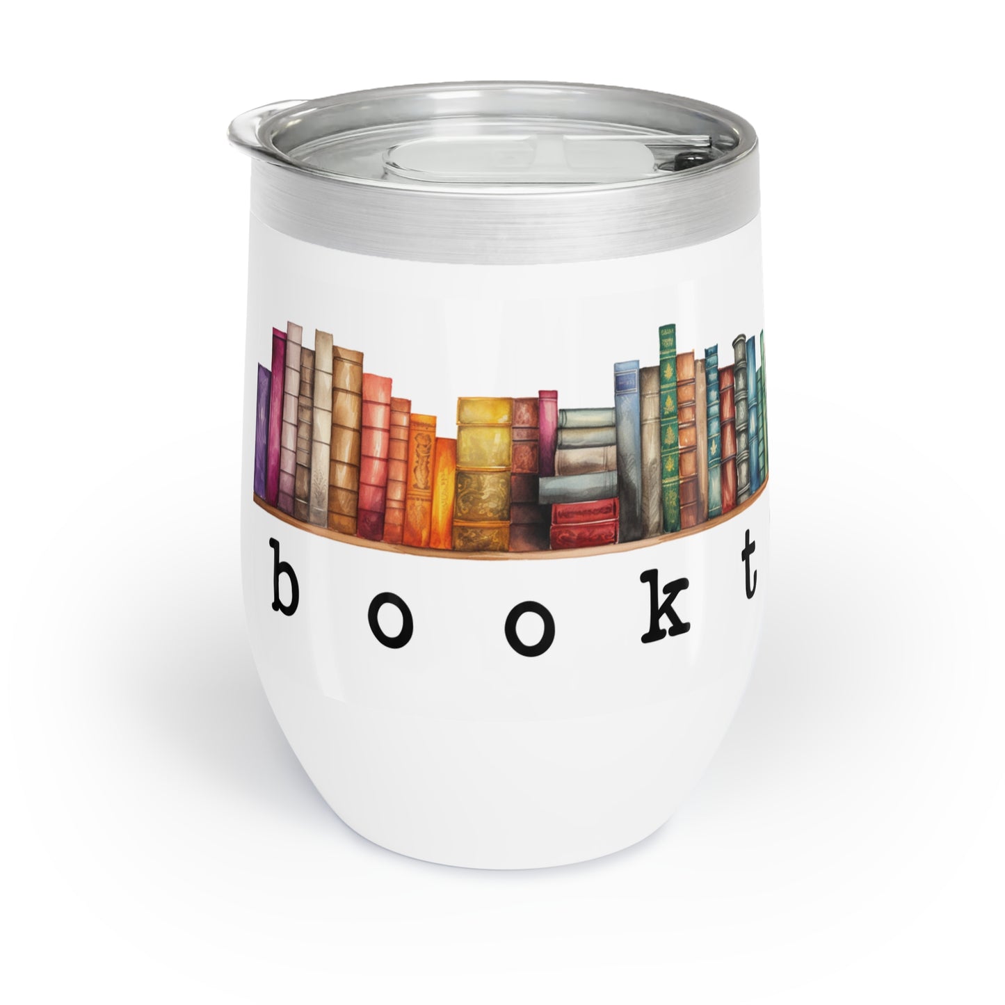 Booktrovert - Chill Wine Tumbler