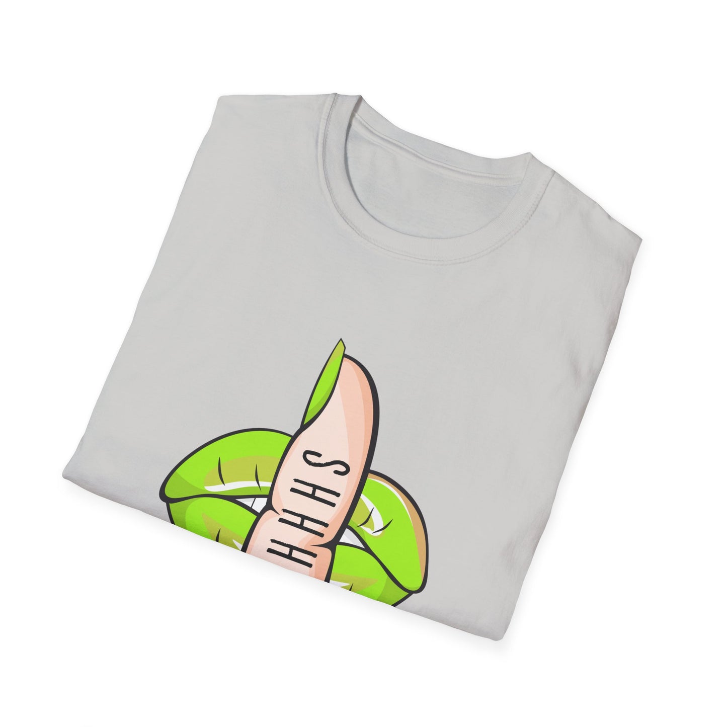 Shhhhh...I'm Reading Smut T-Shirt (Lime)