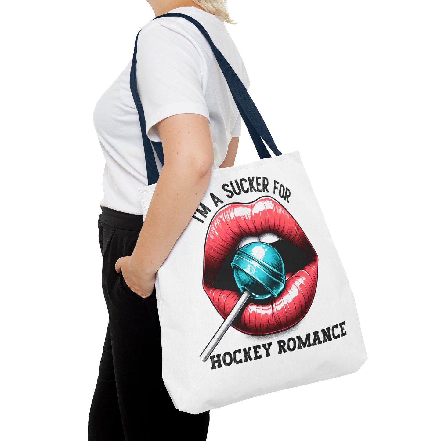 I'm A Sucker For Hockey Romance - Tote Bag