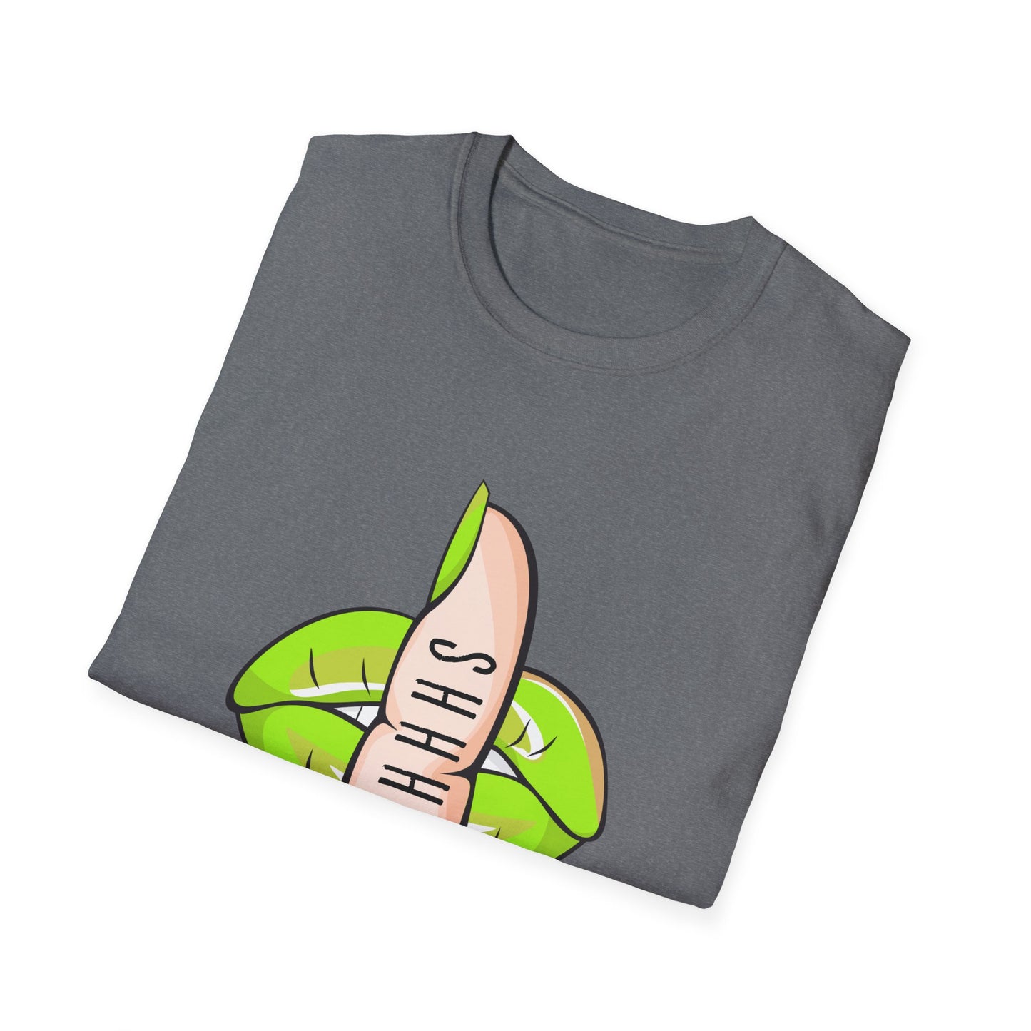 Shhhhh...I'm Reading Smut T-Shirt (Lime)